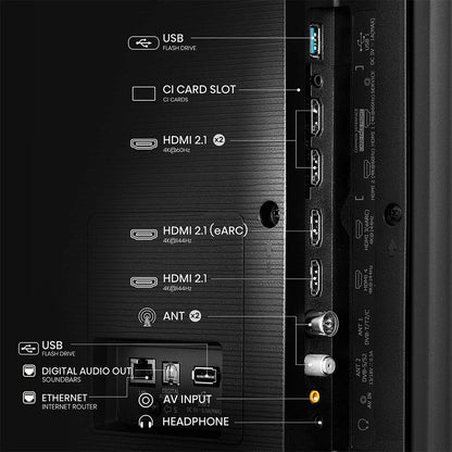 Televisão Smart TV Hisense 75U7NQ (2024) 75"/190,5cm ULED Mini-LED 4K UHD VIDAA