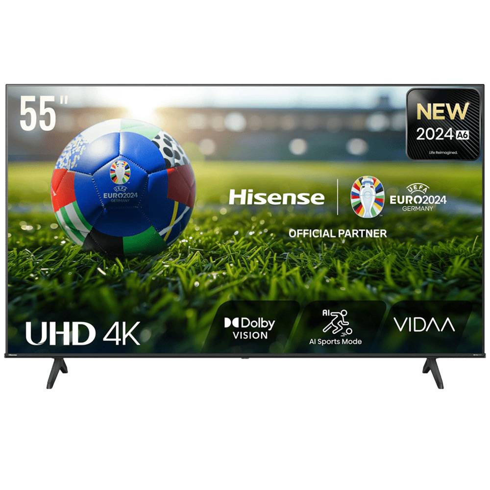 Hisense 55A6N Televisor 55" 4K Ultra HD Smart TV Wifi Negro