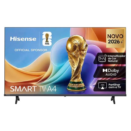 Smart TV Hisense A4S 32” HD Ready LED HomeOS 2026