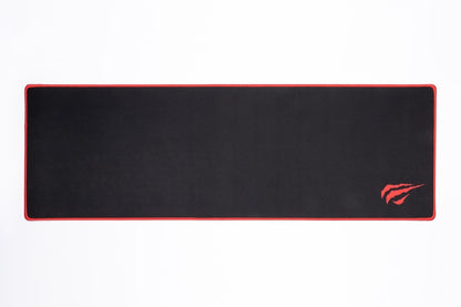 Tapete de Rato Gaming Havit Preto e Vermelho | 900x300mm Superfície Antiderrapante
