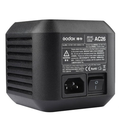 Adaptador AC Godox / Preto / AC26_1
