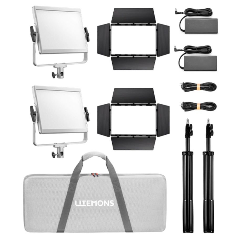 Painel LED Godox Litemons LP600R / RGB / 2x Kit_3