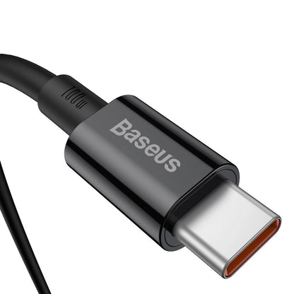 Baseus Superior Series Cabo USB-C para USB-C / 100W / 1m / Preto