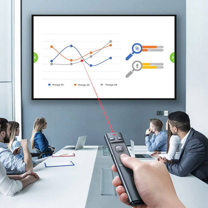 Apresentador Baseus Wireless com apontador laser ACFYB-0G