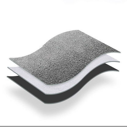 Baseus 2 x toalha de microfibra para lavagem de carro / 40 cm x 80 cm / cinza