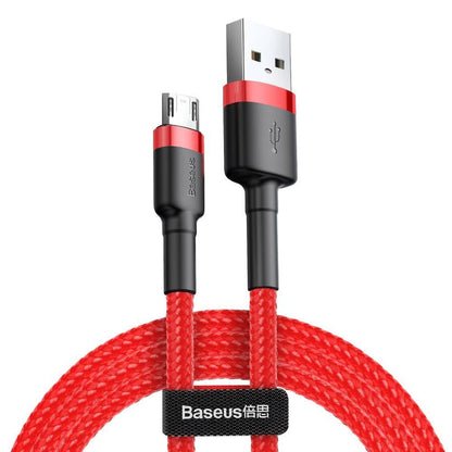 Cabo Baseus Cafule USB-A para Micro USB / 2m / Vermelho