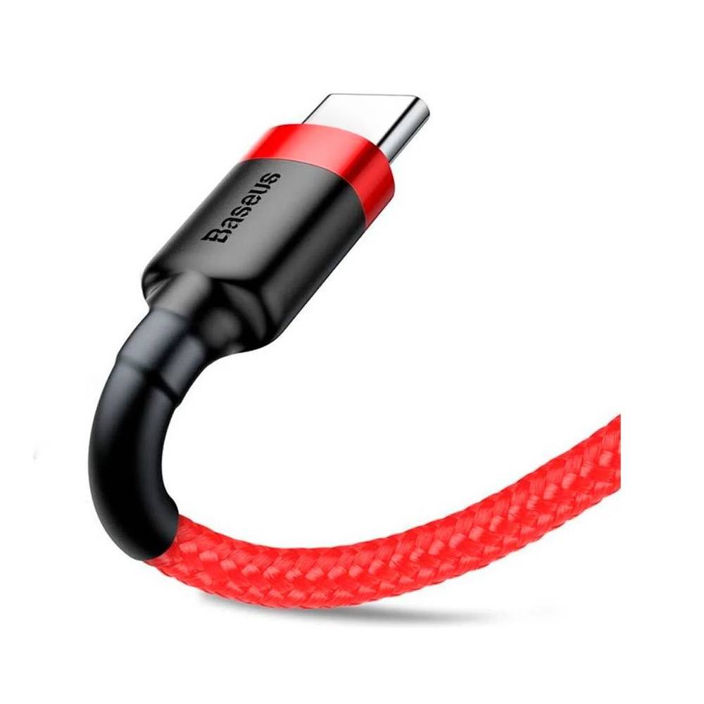 Cabo Baseus Cafule USB-A para Micro USB / 2m / Vermelho
