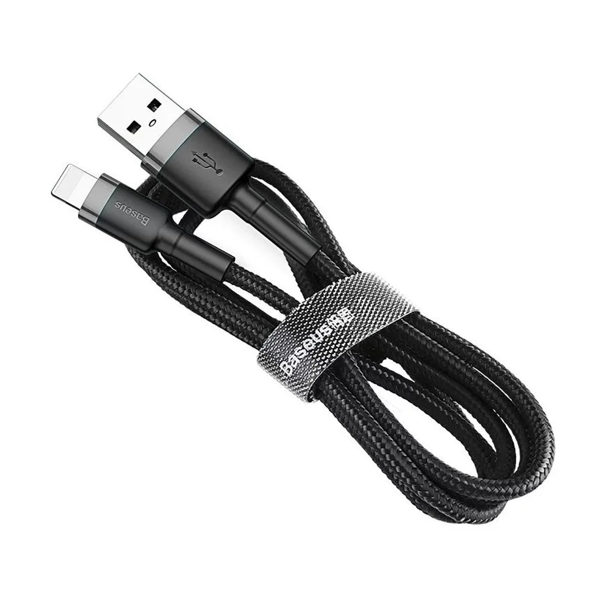 Cabo de Dados Baseus USB-A para Lightning / 3m / Preto