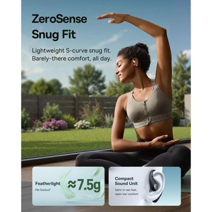 Auriculares Baseus Eli Sport 2 Open-Ear TWS Off-White