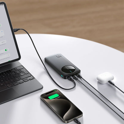 Powerbank Joyroom JR-PBF12 10000mAh 2.4A 2x USB-A 1x USB-C Preta