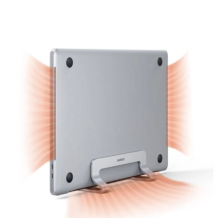 Suporte vertical de alumínio para computador portátil Macbook Ugreen / Cinzento