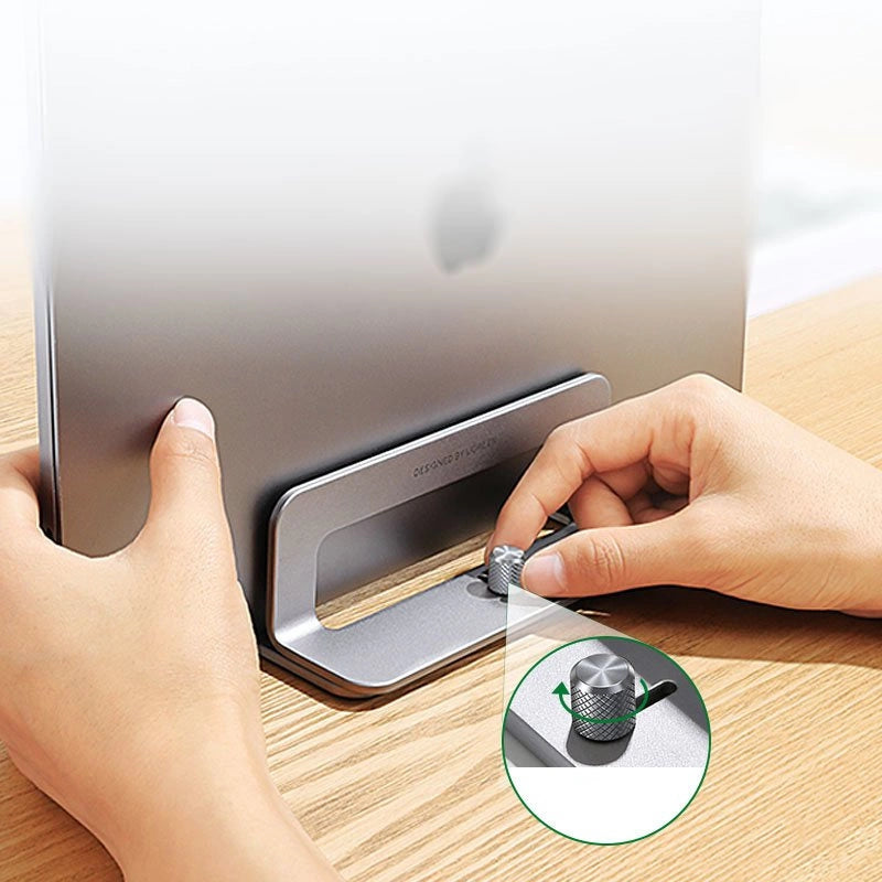 Suporte vertical de alumínio para computador portátil Macbook Ugreen / Cinzento