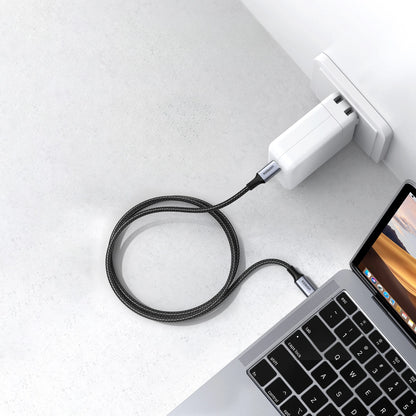 Cabo Ugreen US316 USB-C para USB-C / 480Mb/s / 5A / 0.5m / Cinza