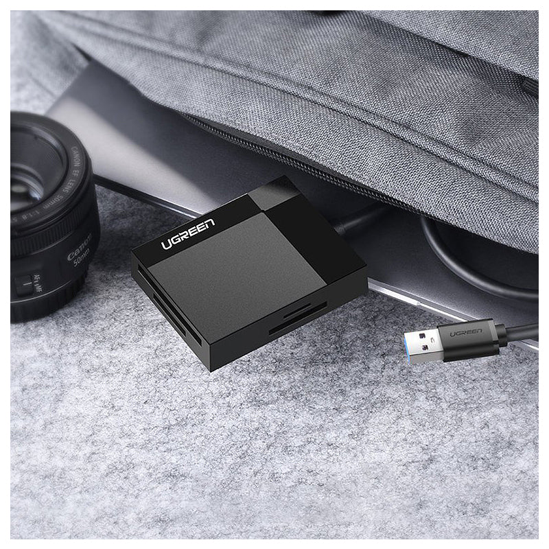 Leitor de Cartões USB 3.0 UGREEN CR125 Preto