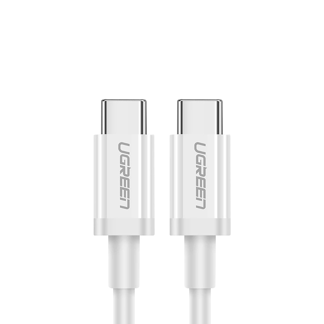 Cabo USB-C para USB-C Ugreen US264 60520 / 60W PD QC AFC / 2m / Branco