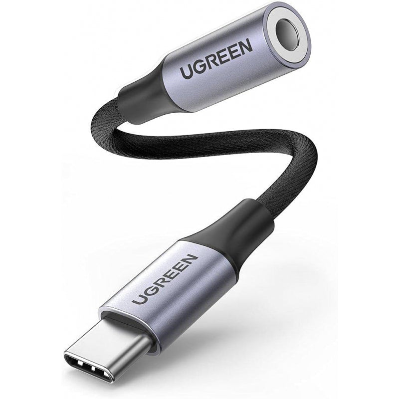 Adaptador USB-C para Jack 3.5mm UGREEN AV161 Cinzento