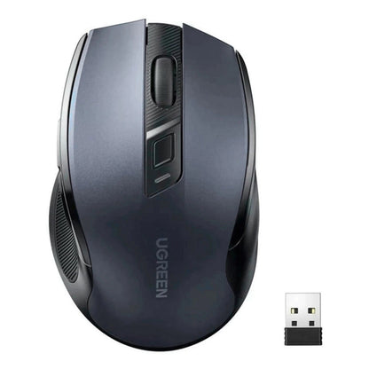 Rato Sem Fios Ugreen MU006 4000 DPI 2.4GHz Silent Preto