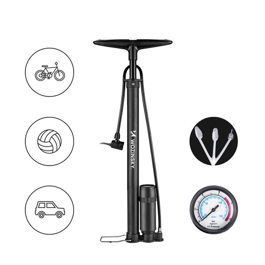 Wozinsky hand pump car bicycle black (WUP-01)_0
