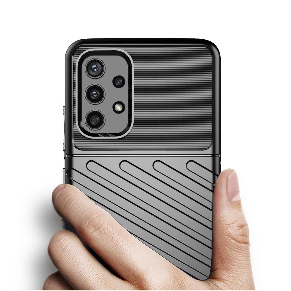 Thunder Case Flexible Tough Rugged Cover TPU Case for Nokia 5.4 black_1