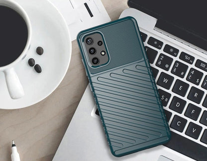 Thunder Case Flexible Tough Rugged Cover TPU Case for Nokia 5.4 black_6