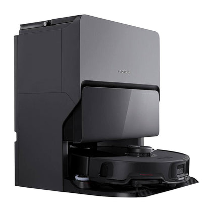 Aspirador Robô Roborock S8 MaxV Ultra 10000Pa 5200mAh Preto + Estação de Esvaziamento Automático