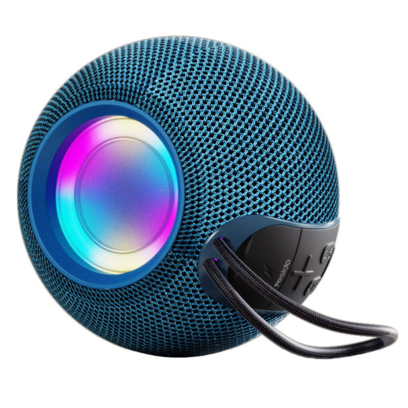 Coluna Bluetooth YESIDO YSW13 5W RGB Azul