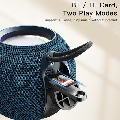 Coluna Bluetooth YESIDO YSW13 5W RGB Azul