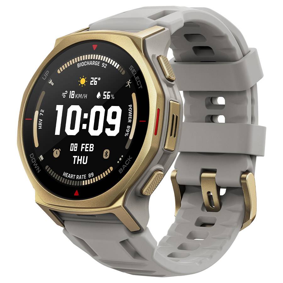 Smartwatch Amazfit T-Rex 3 Pro 44mm GPS Mapas 10ATM Arctic Gold
