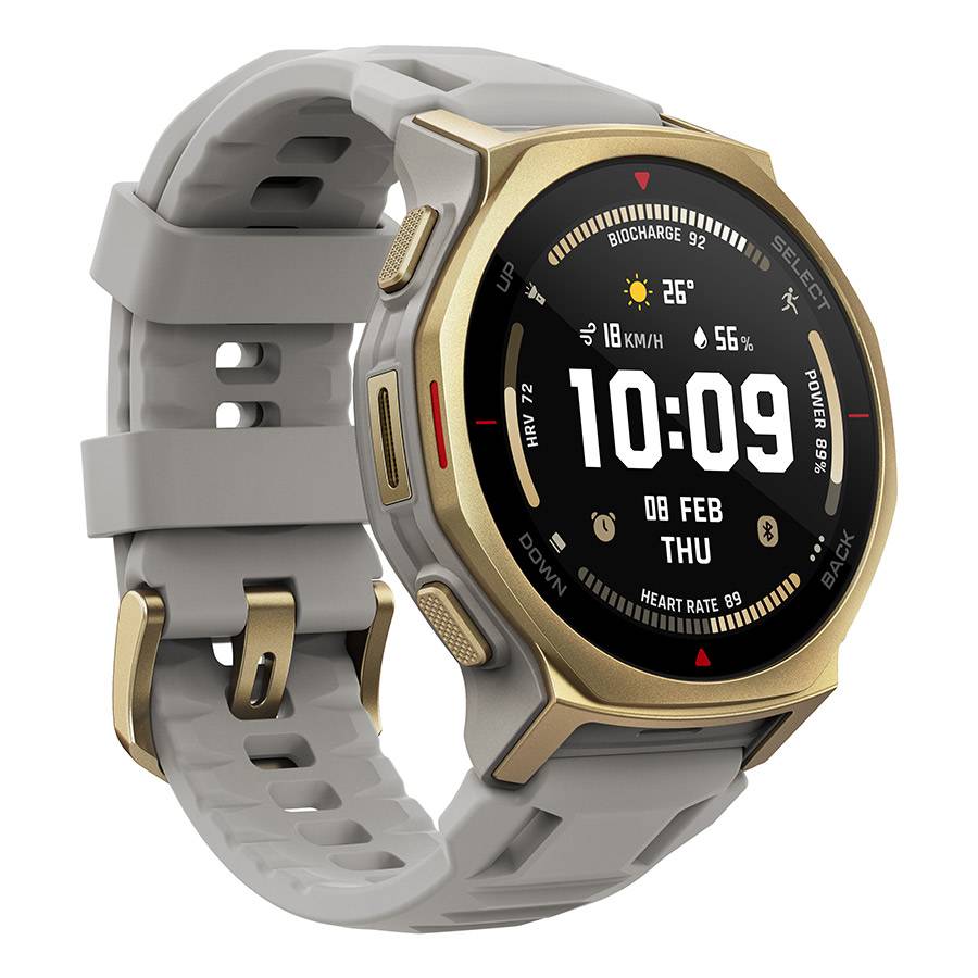 Smartwatch Amazfit T-Rex 3 Pro 44mm GPS Mapas 10ATM Arctic Gold