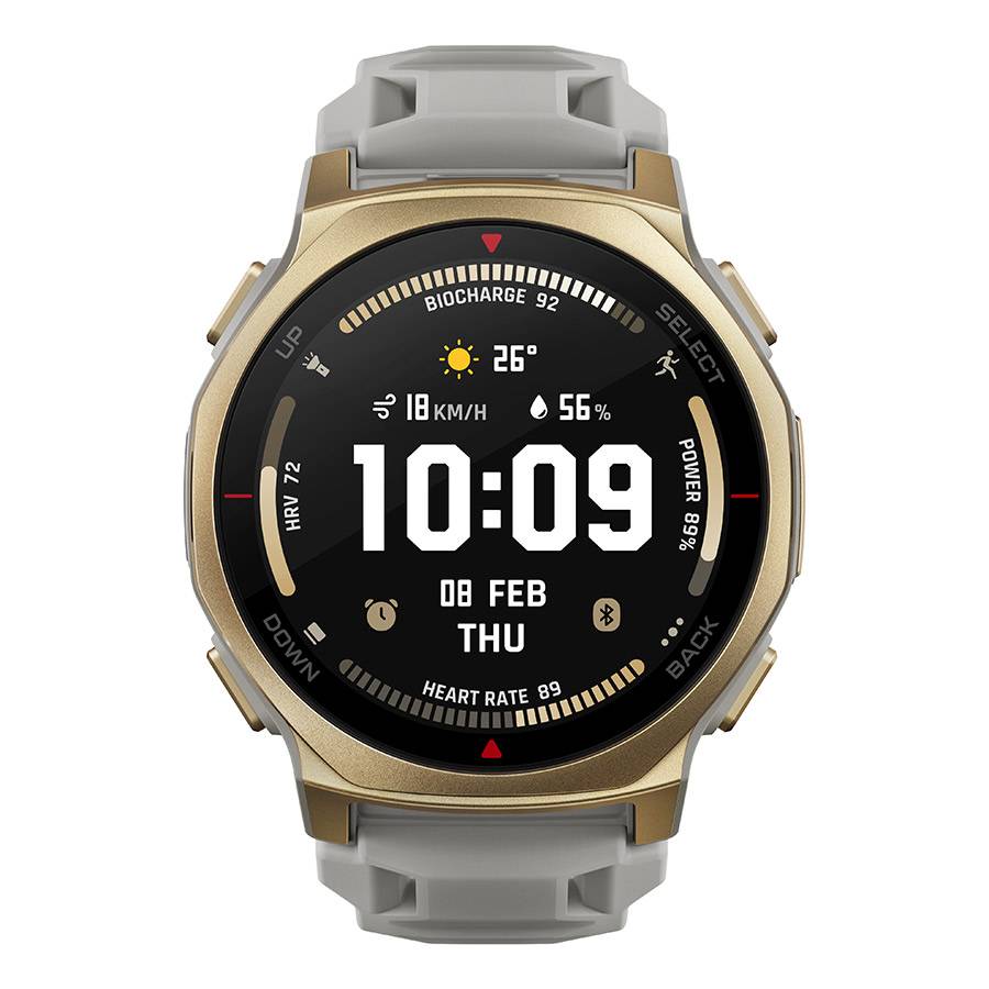 Smartwatch Amazfit T-Rex 3 Pro 44mm GPS Mapas 10ATM Arctic Gold