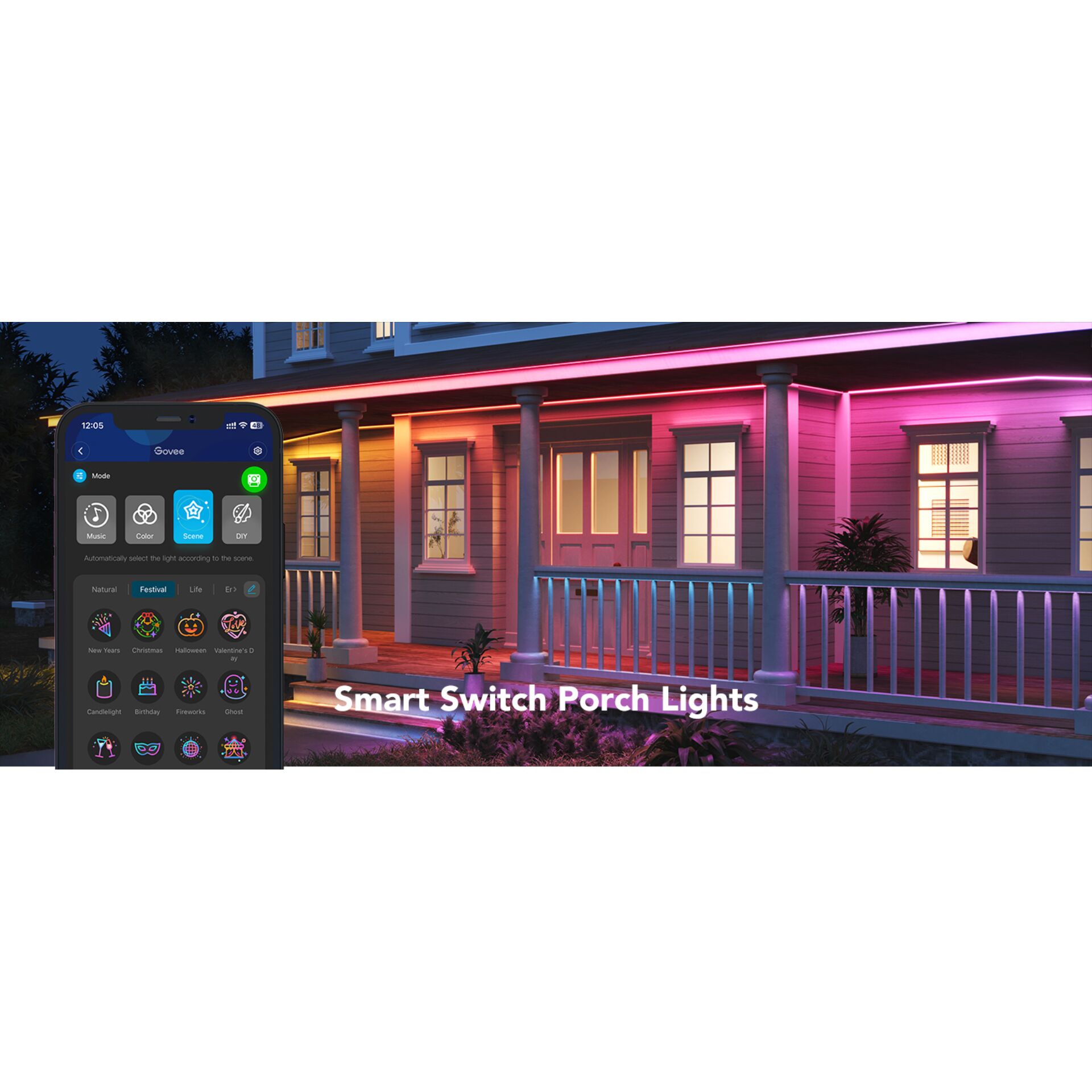 Fita LED GOVEE de Exterior Light Pro 10m H70A13D1_2
