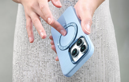 Capinha JOYROOM Dancing Circle para iPhone 14 Pro Max Azul PN-14L4