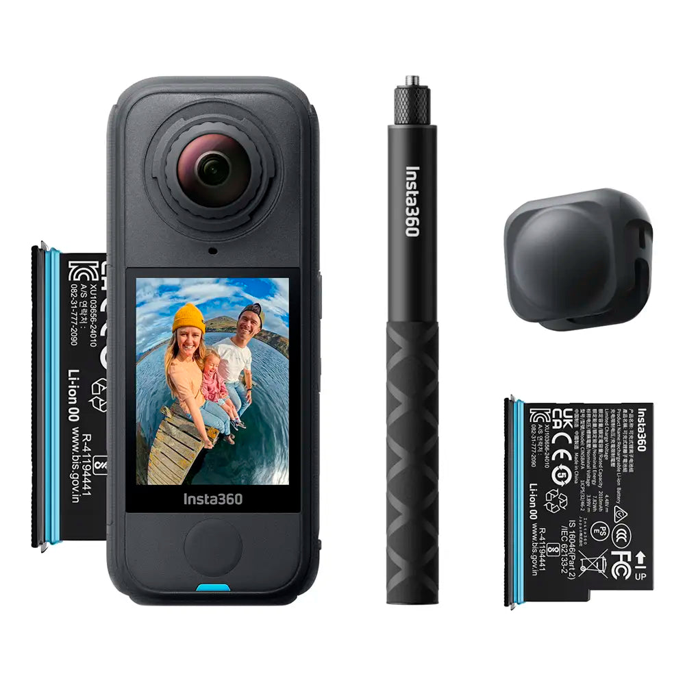Câmara Action Cam Insta360 X4 Air 8K 360º Starter Bundle