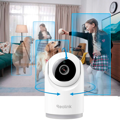 Câmara IP Reolink E331 WiFi 3K 5MP Pan Tilt Auto Tracking