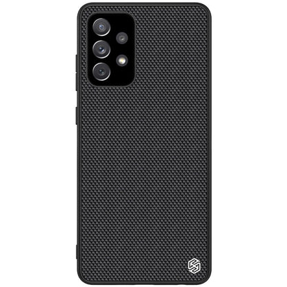 Nillkin Textured Case durable reinforced case with gel frame and nylon back for Samsung Galaxy A72 4G black_0