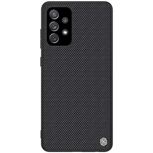 Nillkin Textured Case durable reinforced case with gel frame and nylon back for Samsung Galaxy A72 4G black_0