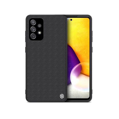 Nillkin Textured Case durable reinforced case with gel frame and nylon back for Samsung Galaxy A72 4G black_11