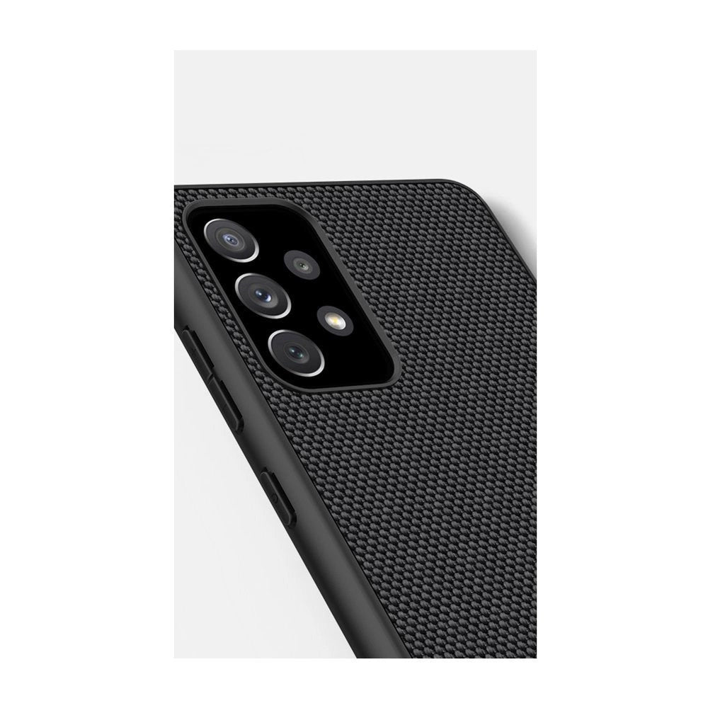 Nillkin Textured Case durable reinforced case with gel frame and nylon back for Samsung Galaxy A72 4G black_9