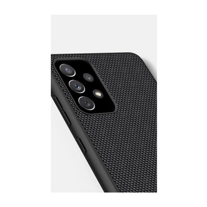 Nillkin Textured Case durable reinforced case with gel frame and nylon back for Samsung Galaxy A72 4G black_9