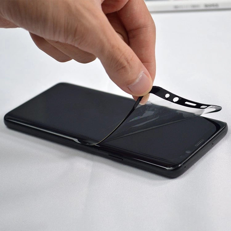 3D Edge Nano Flexi Glass Hybrid Full Screen Protector with frame for Xiaomi Mi 11 transparent_16