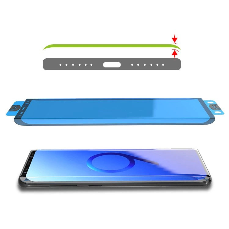 3D Edge Nano Flexi Glass Hybrid Full Screen Protector with frame for Xiaomi Mi 11 transparent_1