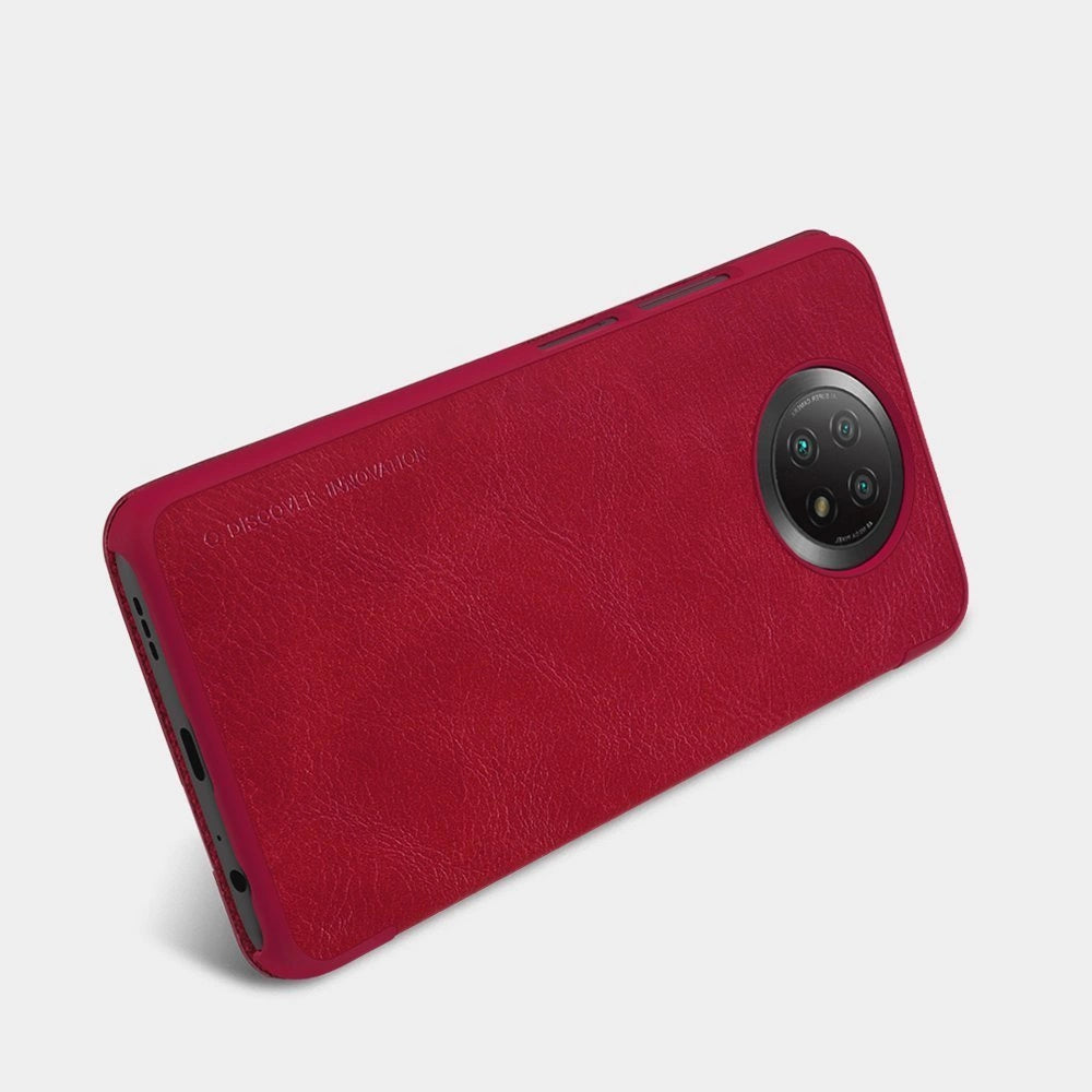Nillkin Qin leather holster case for Xiaomi Redmi Note 9T 5G brown_13