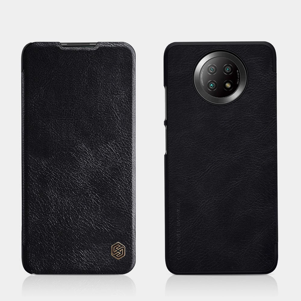 Nillkin Qin leather holster case for Xiaomi Redmi Note 9T 5G brown_16