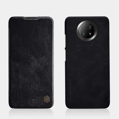 Nillkin Qin leather holster case for Xiaomi Redmi Note 9T 5G brown_16