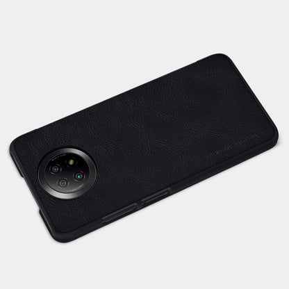 Nillkin Qin leather holster case for Xiaomi Redmi Note 9T 5G brown_17