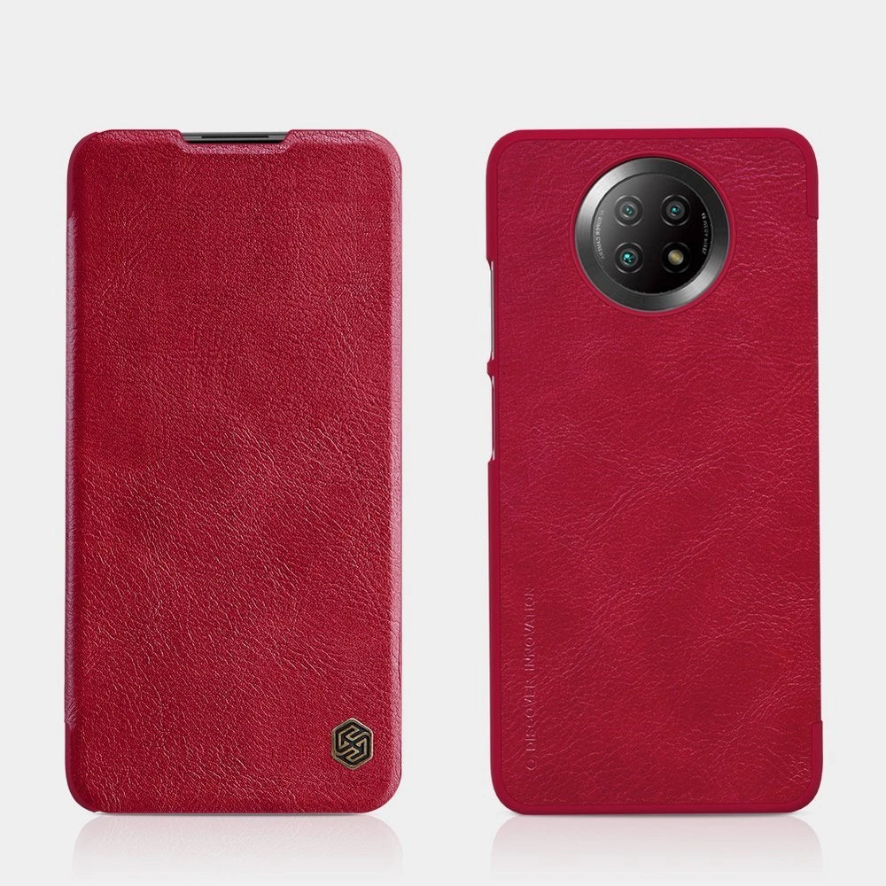 Nillkin Qin leather holster case for Xiaomi Redmi Note 9T 5G brown_14