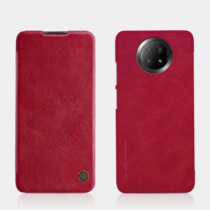Nillkin Qin leather holster case for Xiaomi Redmi Note 9T 5G brown_14