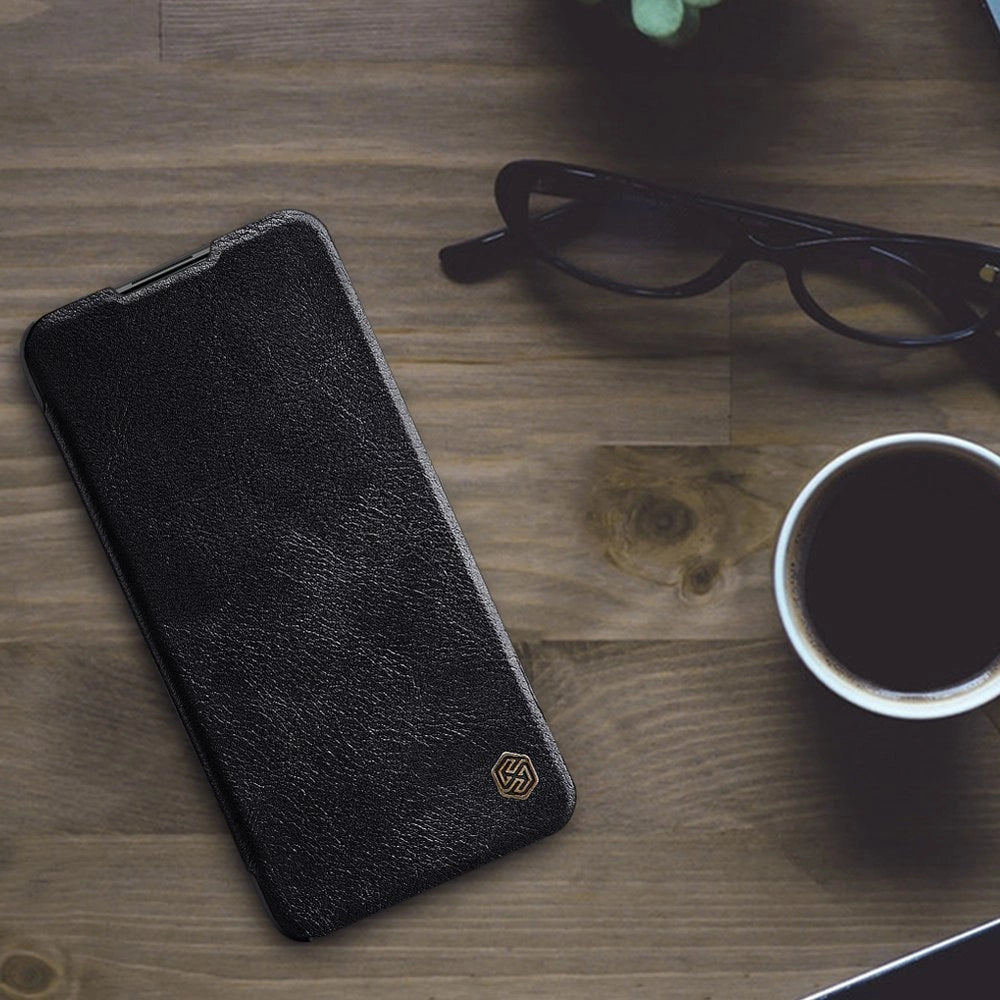 Nillkin Qin leather holster case for Xiaomi Redmi Note 9T 5G brown_18