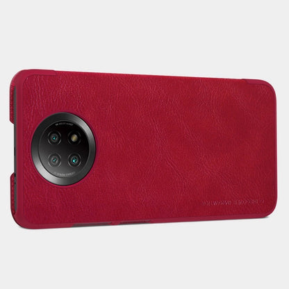 Nillkin Qin leather holster case for Xiaomi Redmi Note 9T 5G brown_12