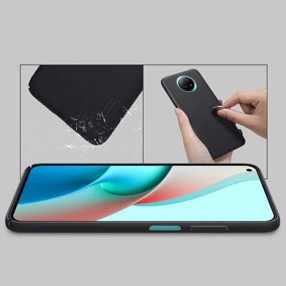 Nillkin Super Frosted Shield reinforced case cover for Xiaomi Redmi Note 9T 5G black_10